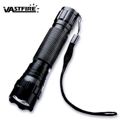 Hunting Red LED Flashlight Torch Predator Rifle Night Light 500Yards 20mm Rail