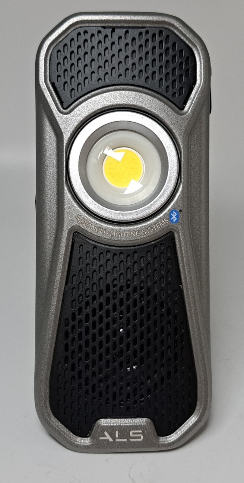 ALS 600lm LED Rechargeable Light & Bluetooth Audio Speaker AUD601R Magnetic 6.5″