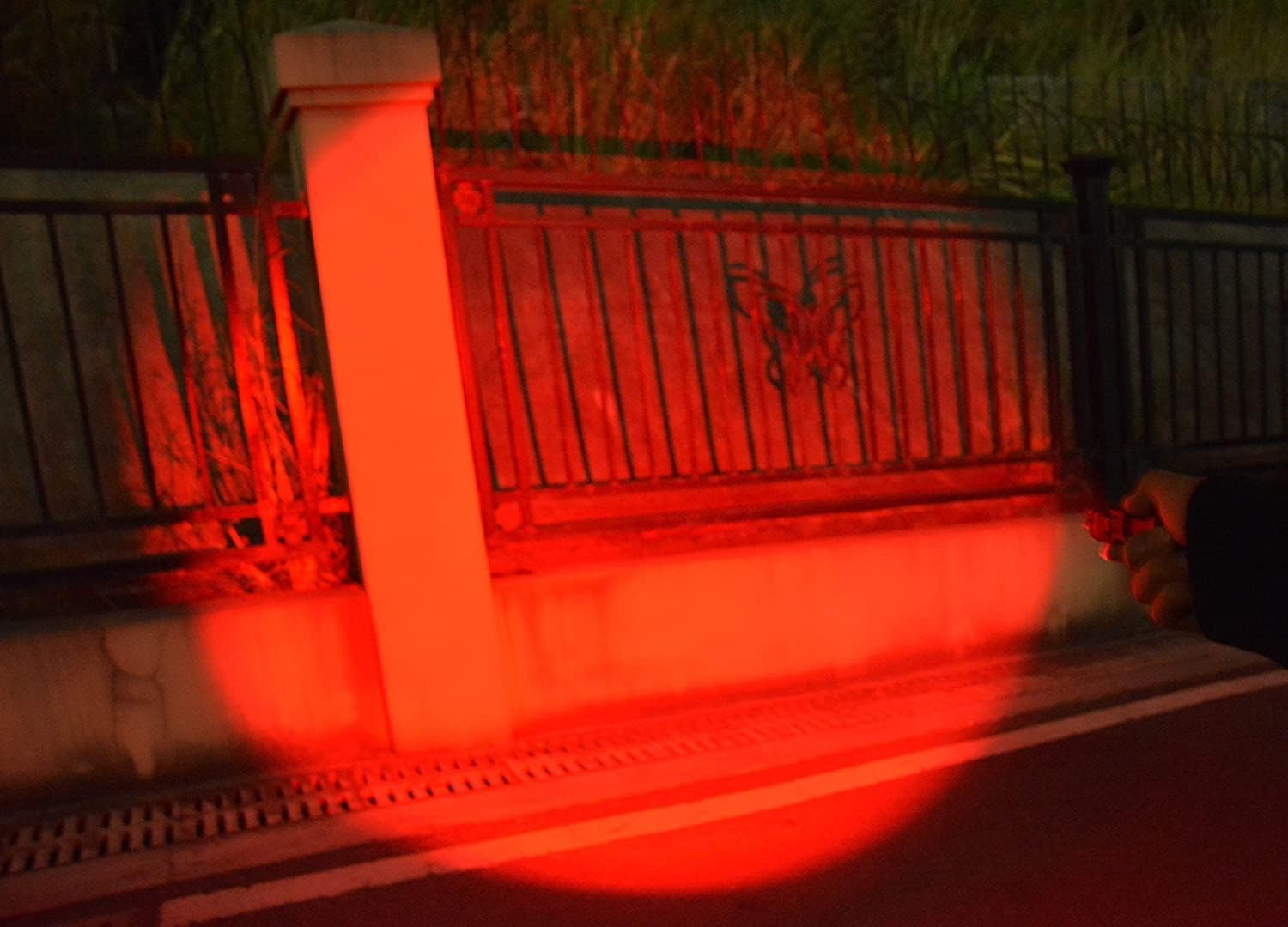 4 in 1 RGBW Flashlight Red Green Blue White Light for Outdoor Activities