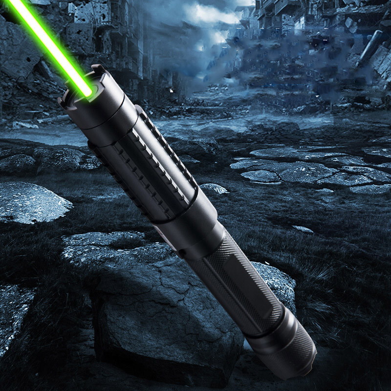 520nm Green Laser pointer Pen Lazer Light Hunting Visible Beam Adjustable Focus