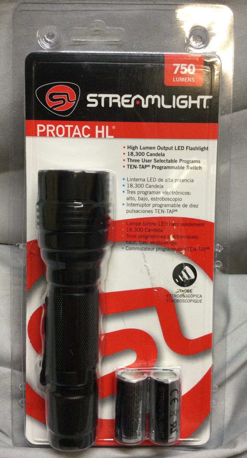 Streamlight 88040 ProTac HL 750 Lumen Professional Tactical Flashlight – Black
