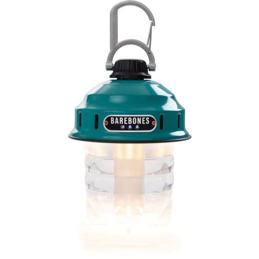 Barebones Hanging Lantern Stamped Steel Acrylic Rubber Construction – LIV-236