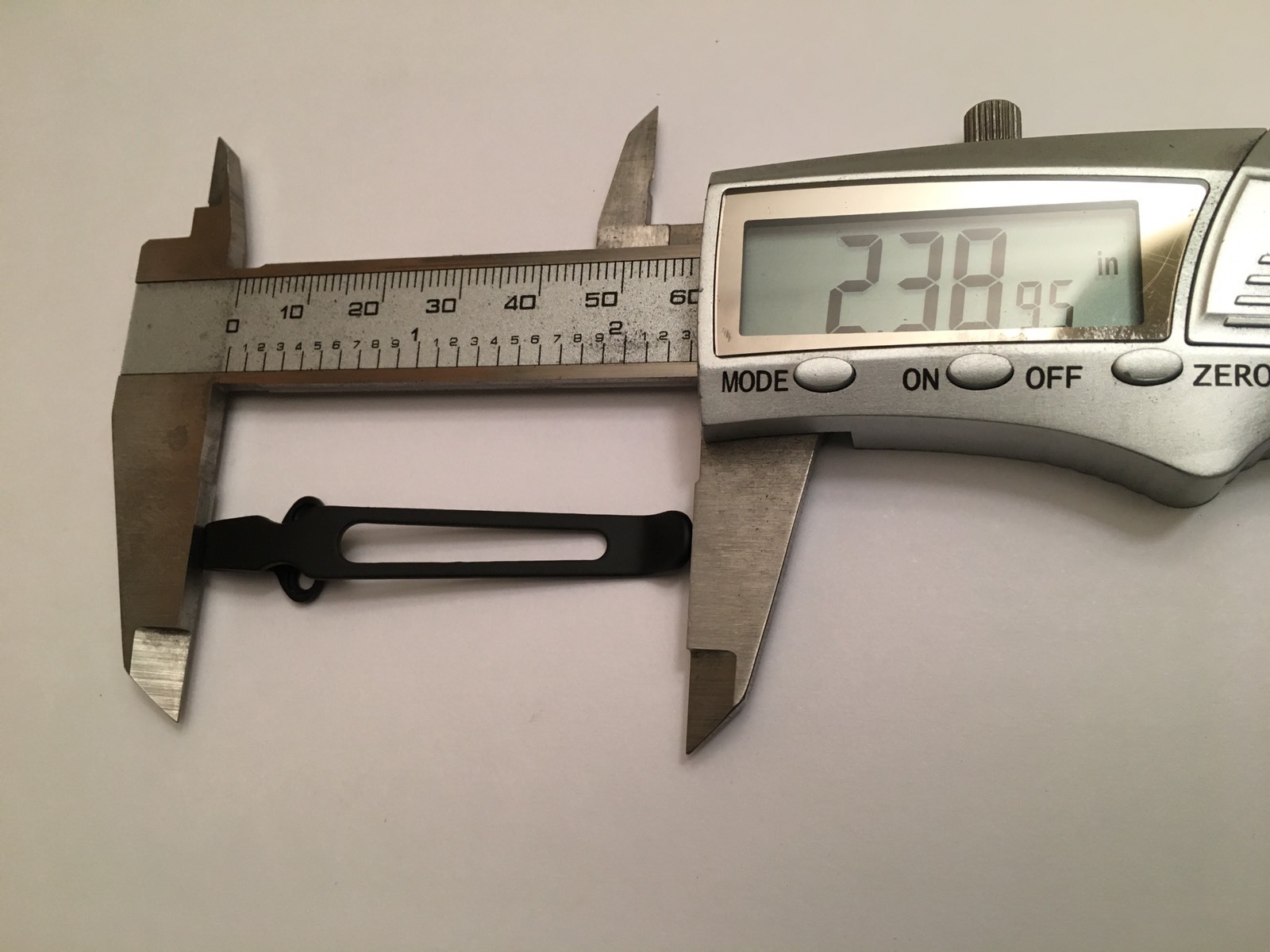 Black Titanium Clip For Zebralight SC30 SC31 SC32 SC51 SC52 SC62 SC63 SC63W