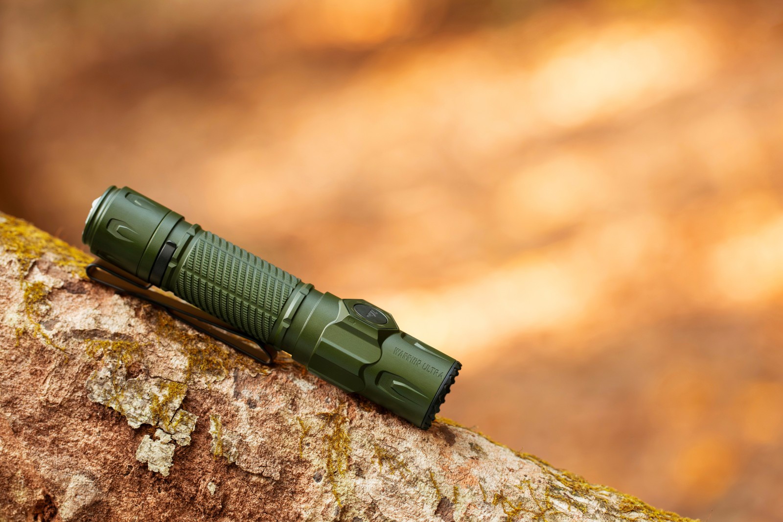 Olight Warrior Ultra OD Green 2500 Lumens Tactical Flashlight with OAL Material
