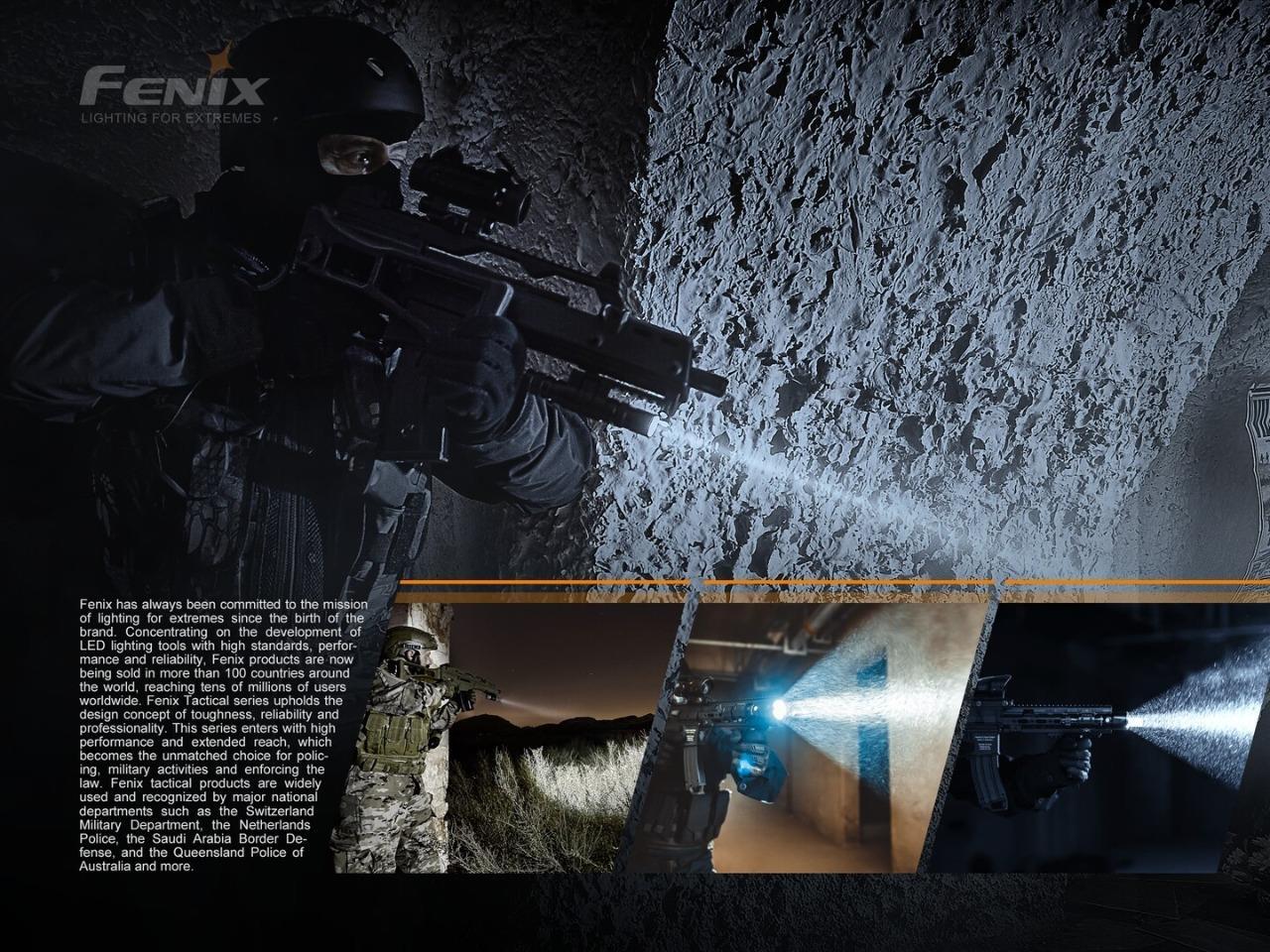 Fenix TK16 V2 3100 Lumen LED Tactical Flashlight, USB Rechargeable ARB-L21-5000U