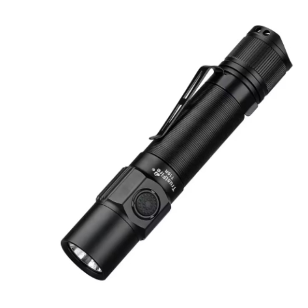 Trustfire T10R Tactical Flashlight 1800 Lumen USB-C Rechargeable 18650 LED