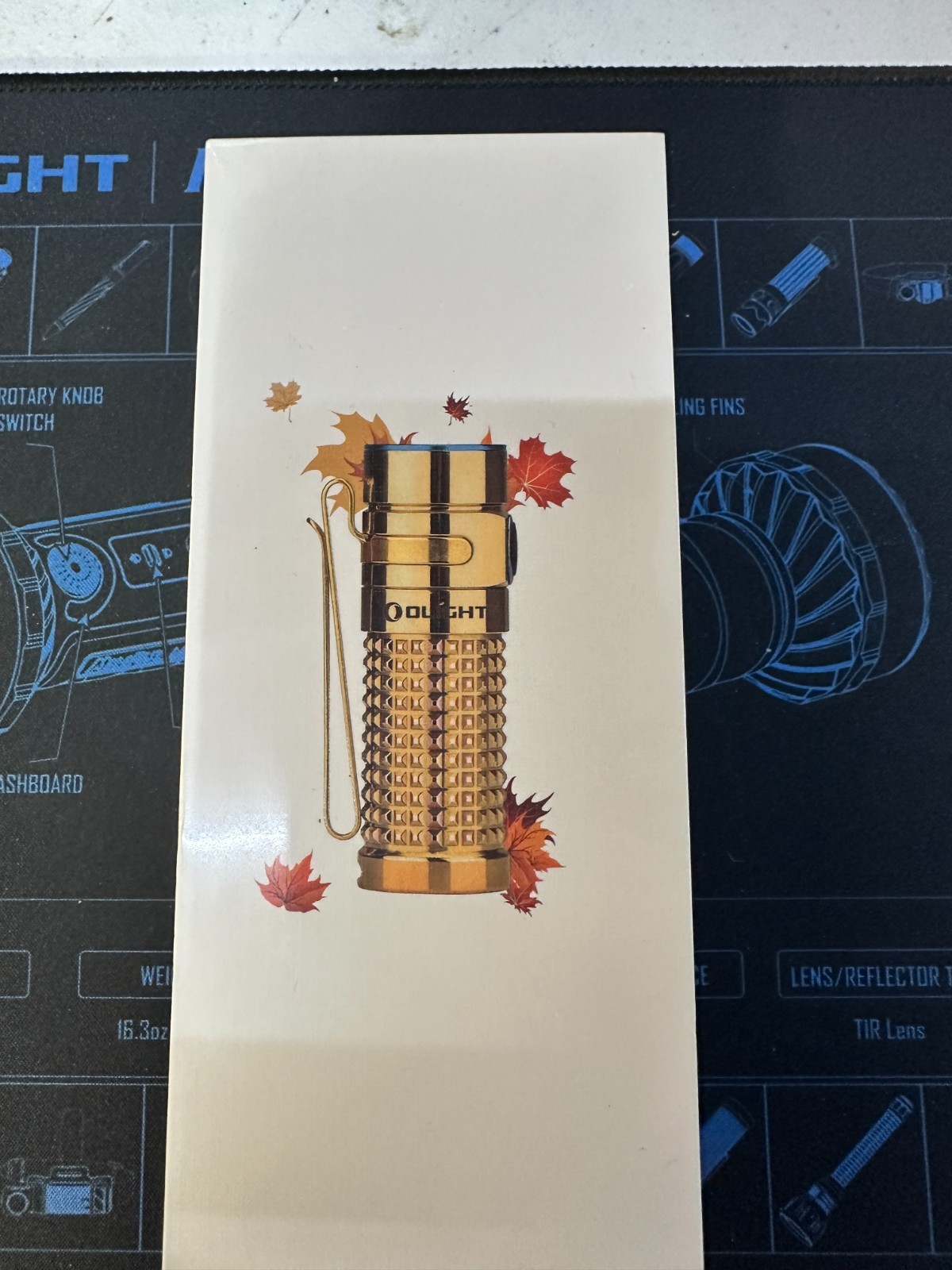 NEW Olight S1R Baton II Autumn Titanium Ti, Limited Edition RARE