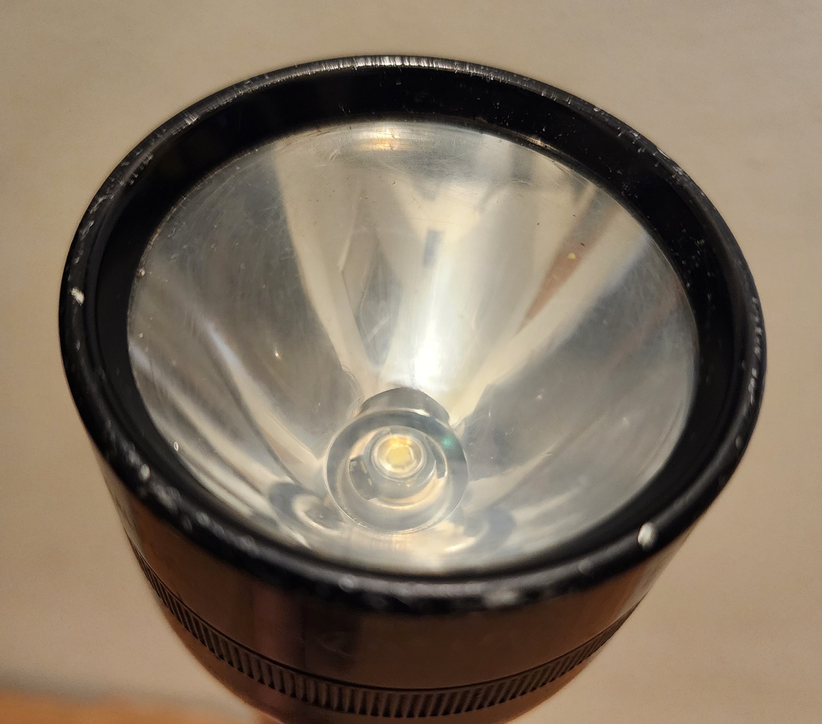Vintage MAG-LITE MAGLITE FLASH LIGHT 12 1/2 INCH 3D CELL Black Tested & Working