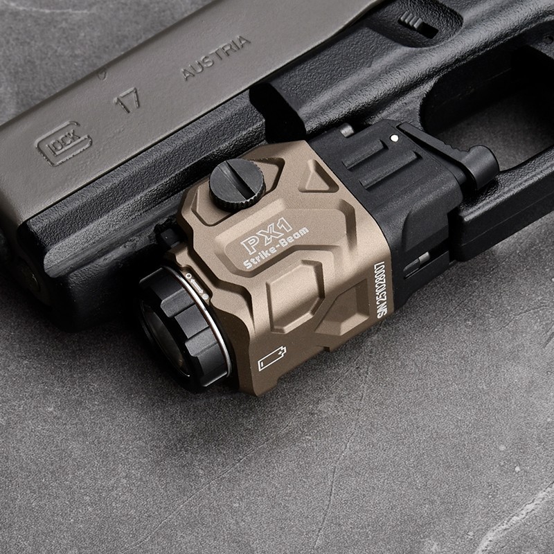 Tactical PX1 Mounted Light 800Lumens Hunting Includes High, Low Paddle Switches