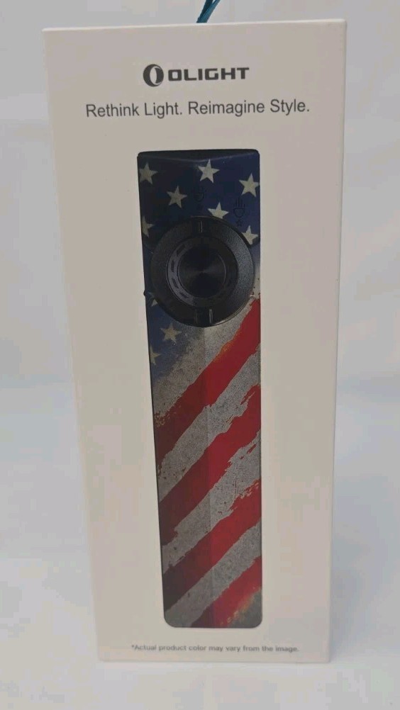 Olight ArkPro Class 3R Stars & Stripes CW, 1500L, 4 Lights, 7 Config, FREE Coin