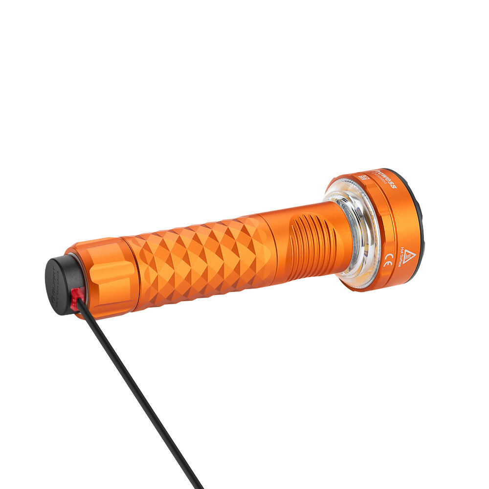Olight Prowess Orange Flashlight/Lamp, 5000 Lumens, Forward & Reverse Lights