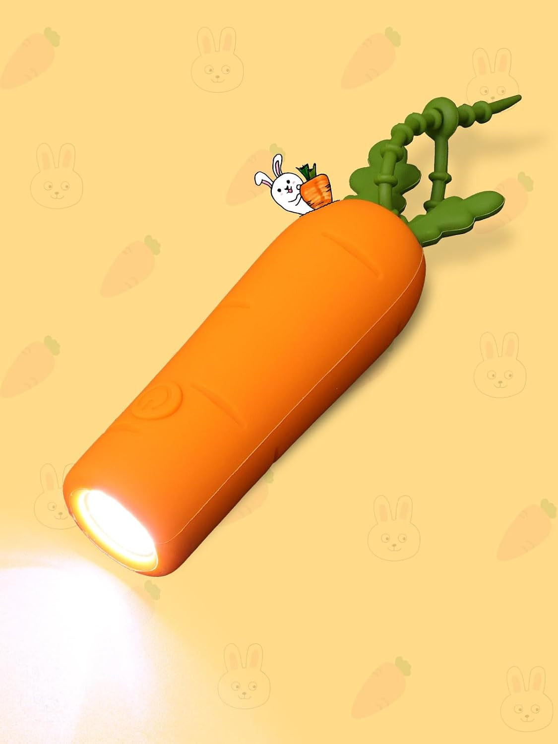Kids Silicone Flashlight, Dimmable Flashlight for Toddlers Kids Boys Girls, Rech