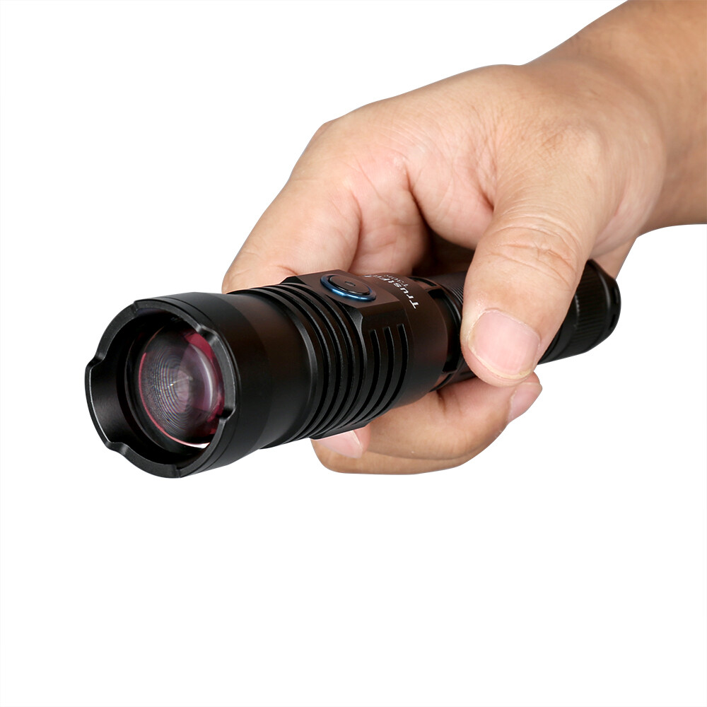 TrustFire T30R Tactical 1100Meter White Light LEP Flashlight LEP Torch 460LM US