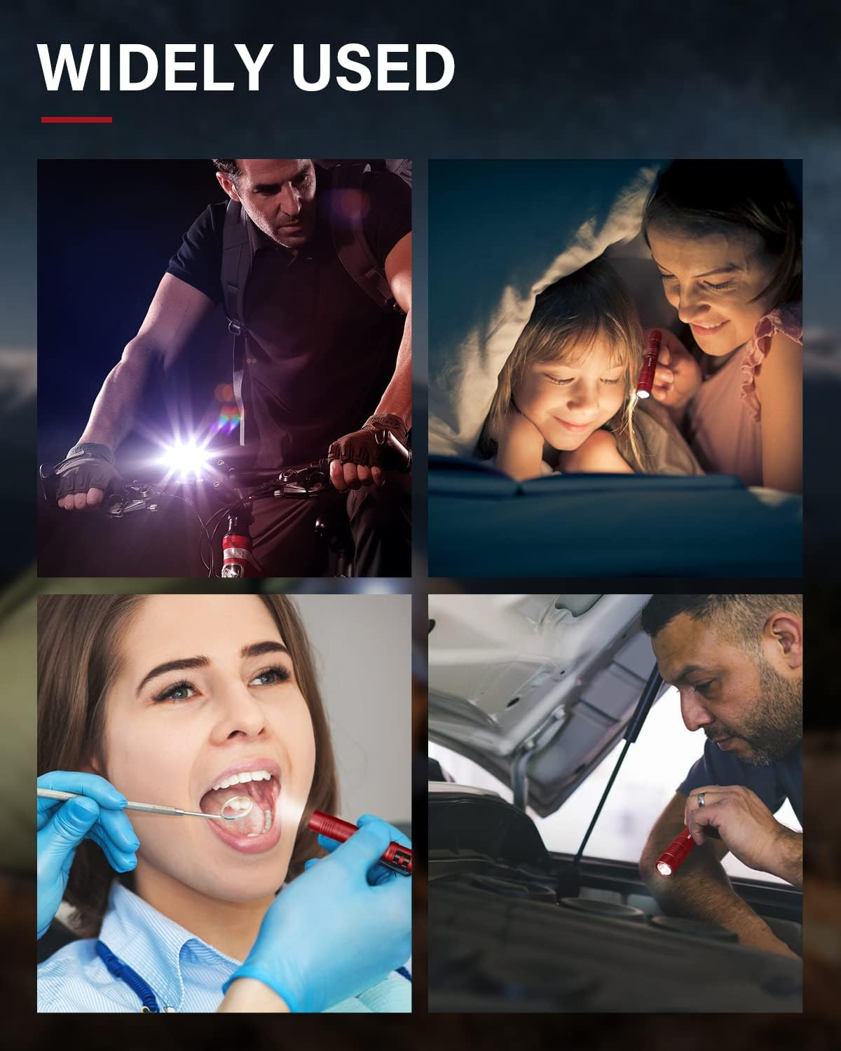 Flashlights Bright LED Flashlight Super Mini Flashlight with High Lumens