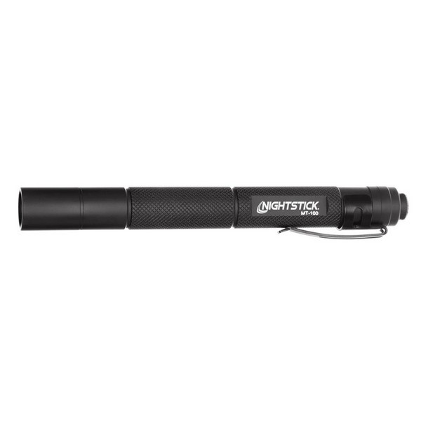Nightstick Mini-TAC Flashlight, 2 AAA Batteries, 130 Lumens, Aluminum Body