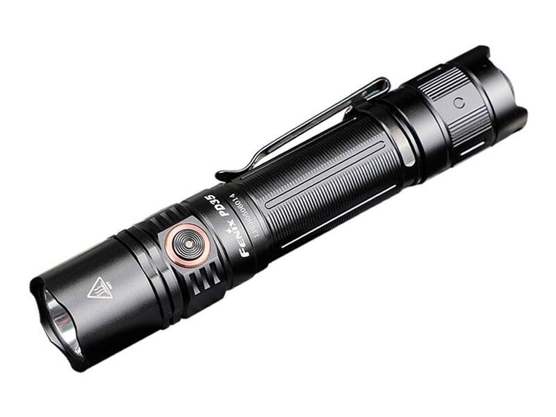 New Flashlight LED Tactics FENIX PD35 V3.0 1700 Lumens Stroboscoque