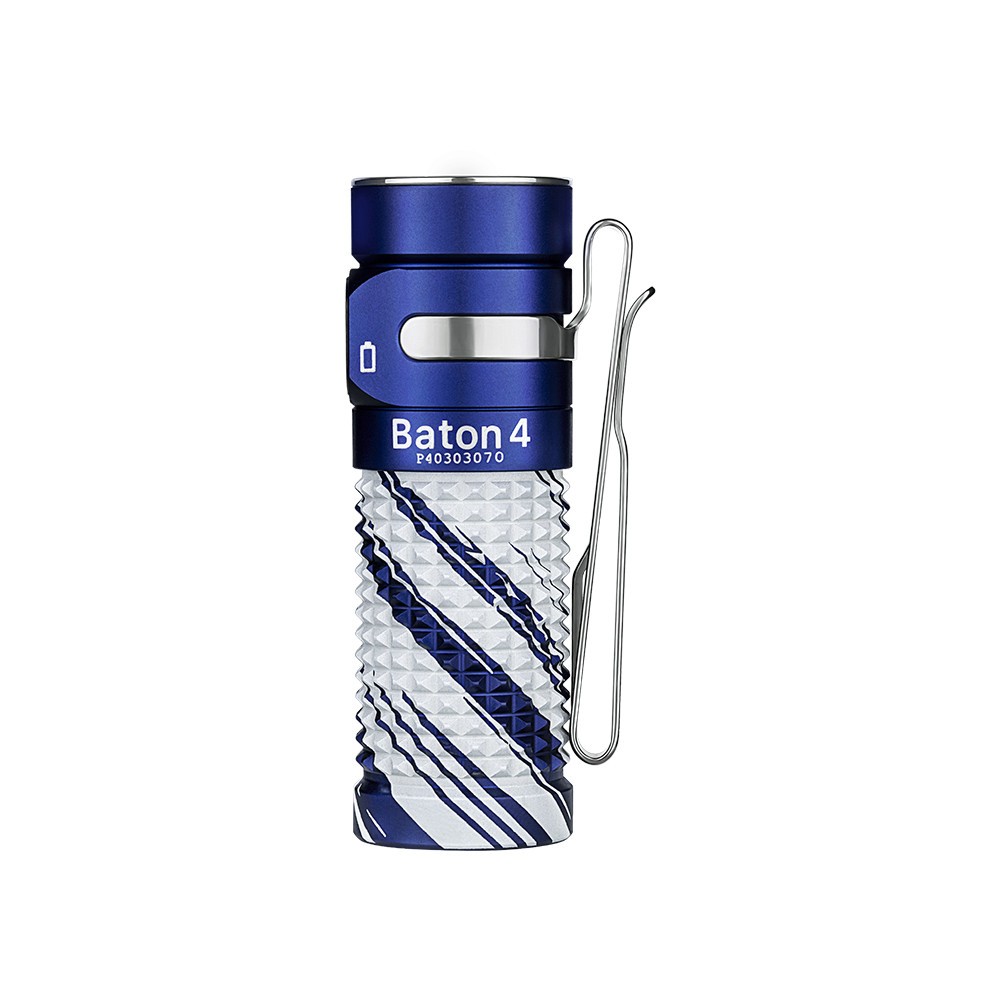 Olight Baton Ultra Olive Green 1800 Lumens & Baton 4 Arctic Flame 1300 Lumens