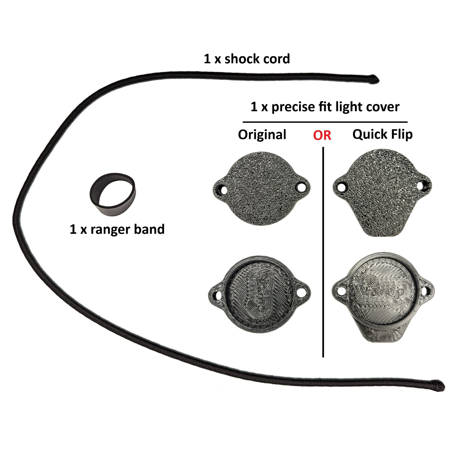 Light / Lens Cover for Flashlights