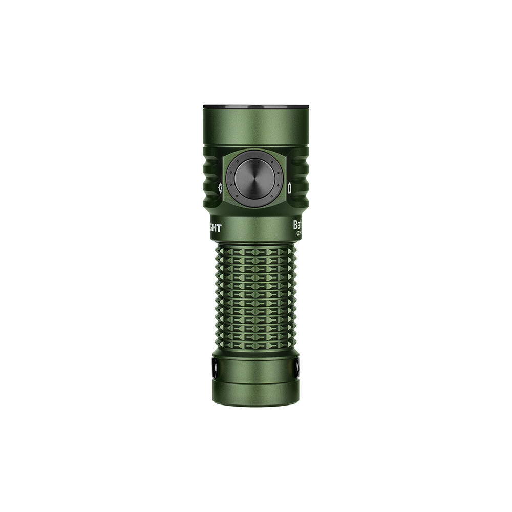 Olight Baton Turbo Compact EDC Flashlight, 510m Long-Range Beam, OD Green, 1000L