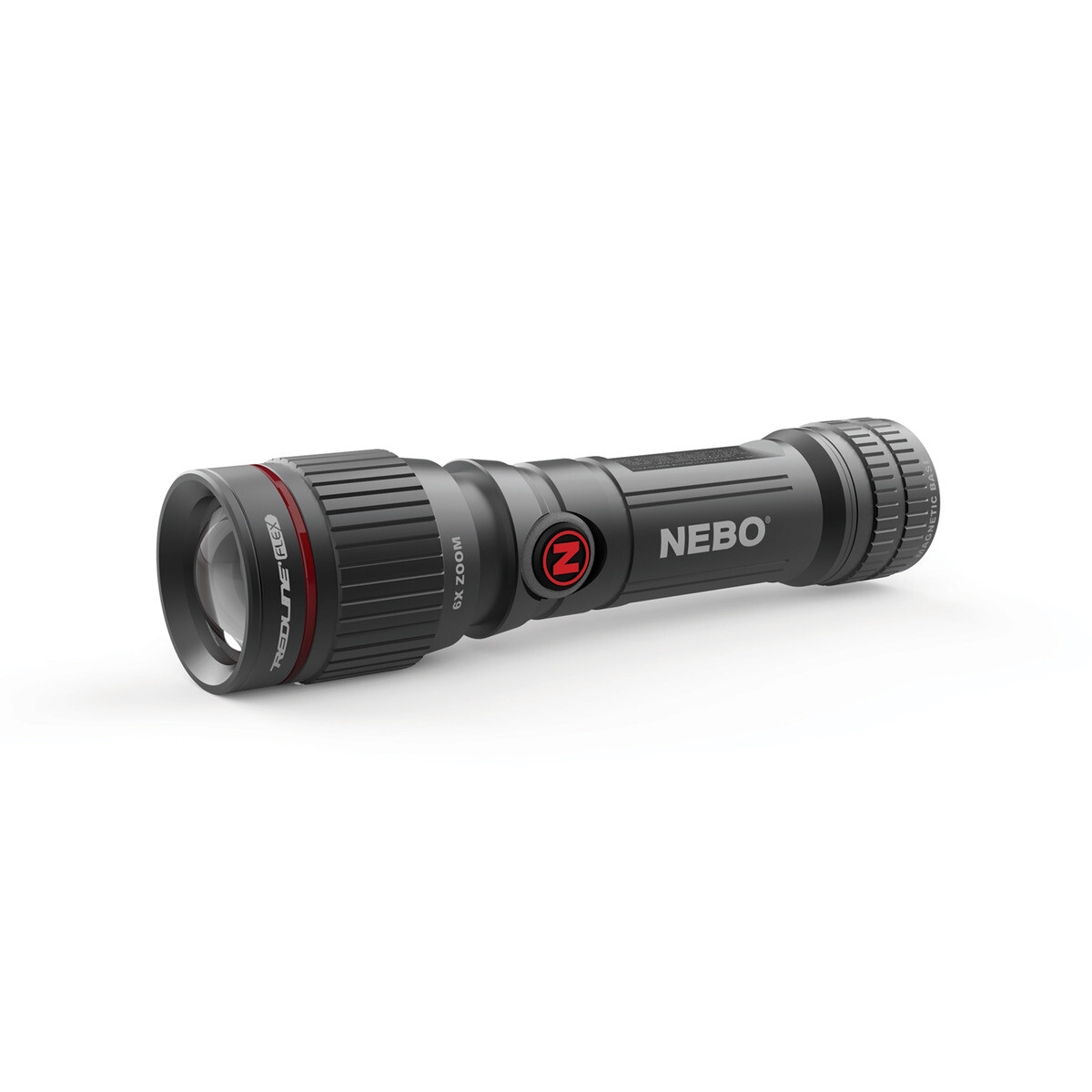 NEBO Redline Flex 450 Lumen Flashlight Pocket Light Rechargeable 6X Zoom w/ Clip