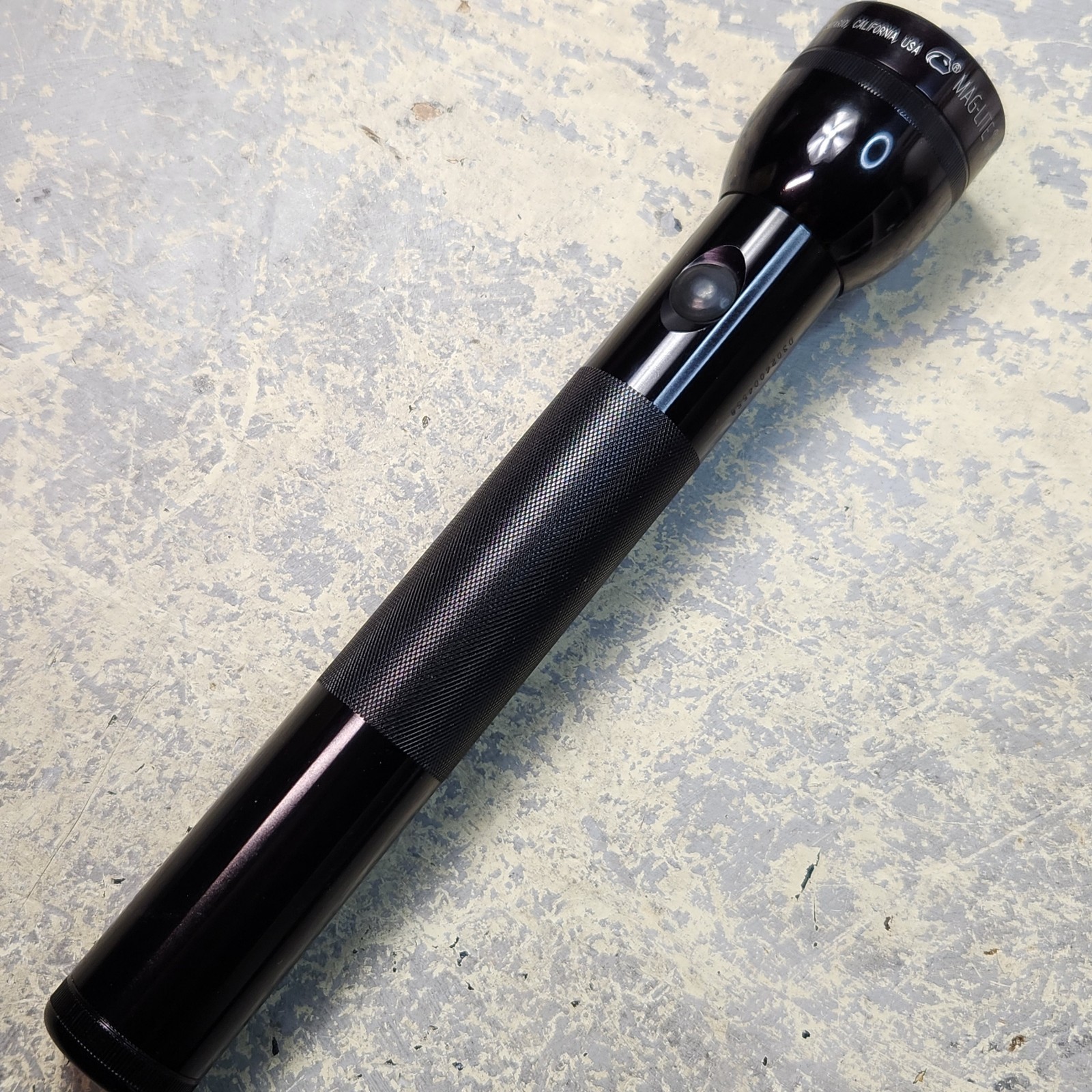 Vintage Maglite 3D Cell Black Flashlight Mag Instrument Ontario California…