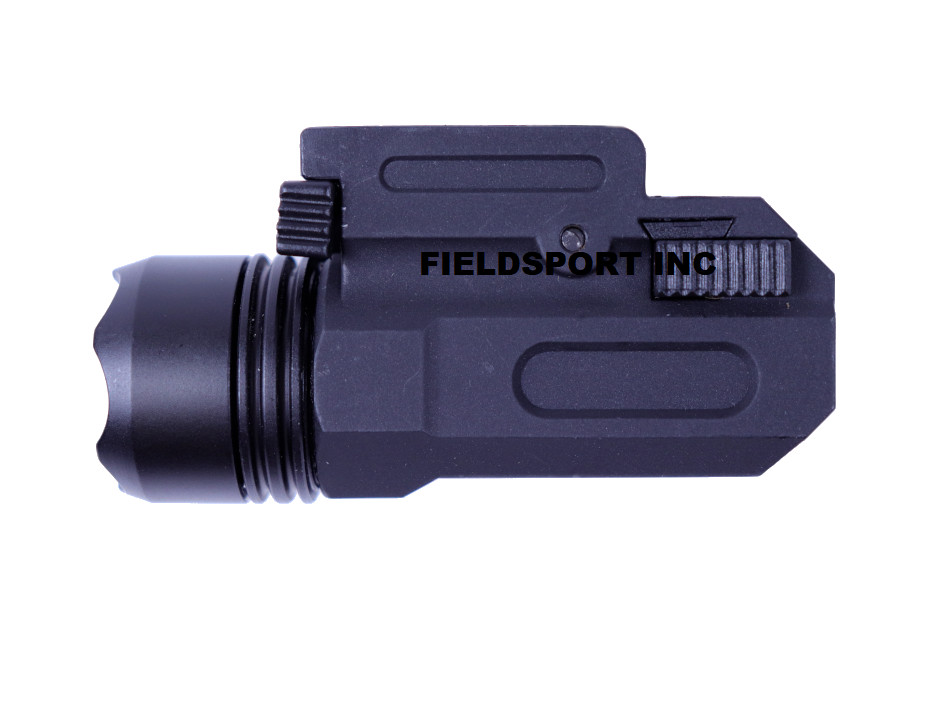 1W Pistol Flashlight QD Quick Detach 200 Lumens CR123A Battery Included