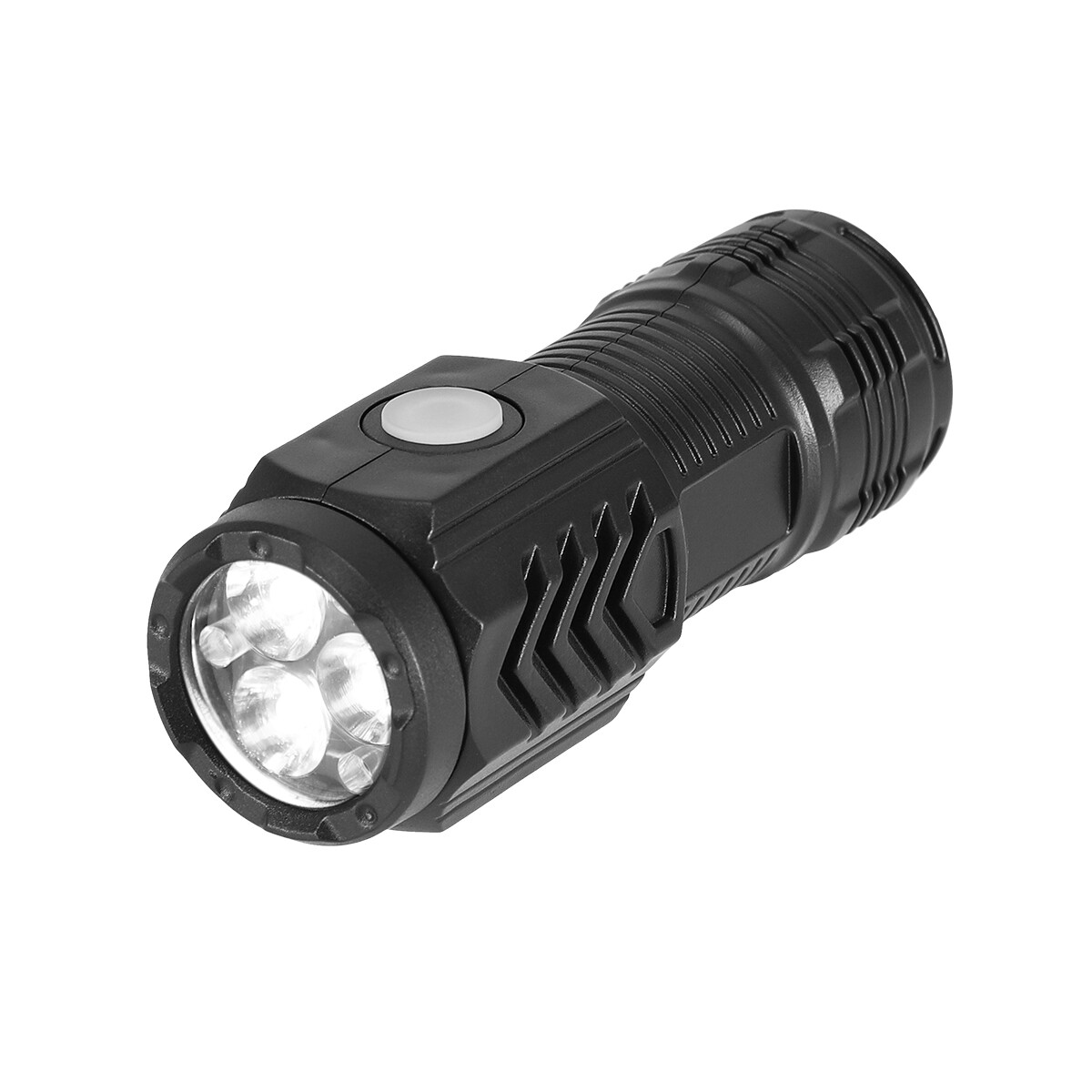 4 x Super Bright LED Torch Tactical Flashlight Camping Outdoor Lamp Rechargeable