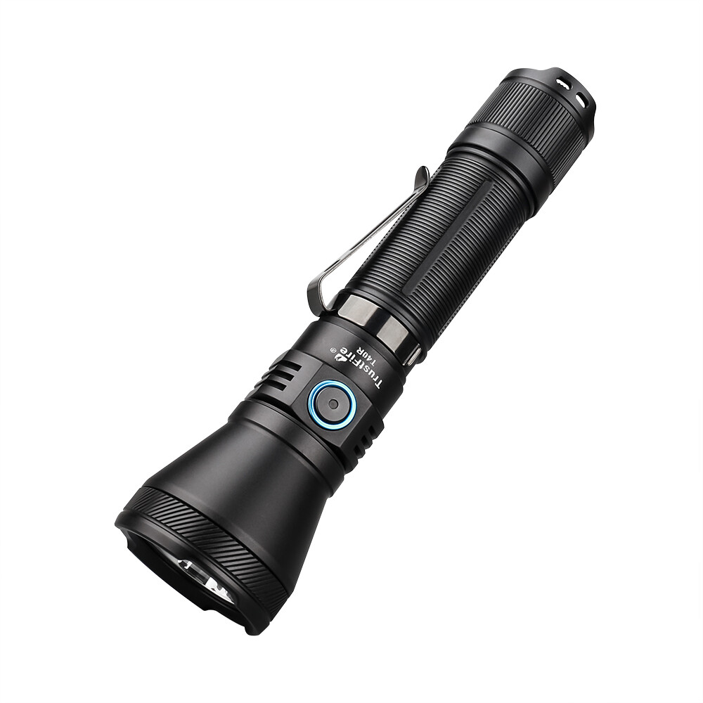 Trustfire 1800 Lumen 550M Range LED Tactical Flashlight Type-C Rechargeable IP68