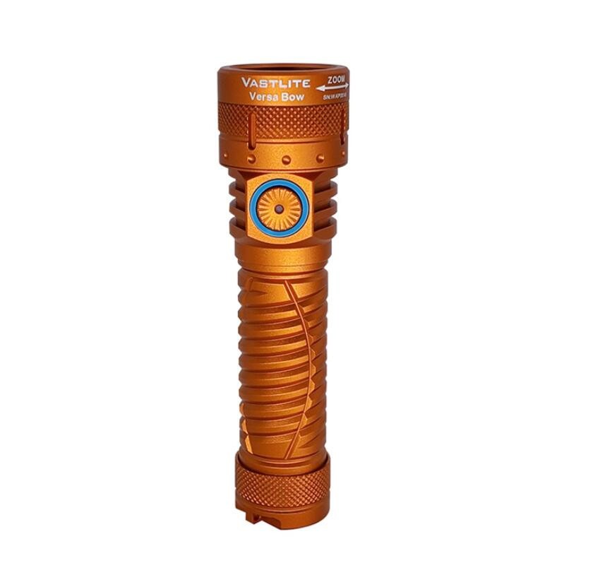 Vastlite Zoom LEP Flashlight 400 Lumen 3900 Feet Range USB Rechargeable Torch
