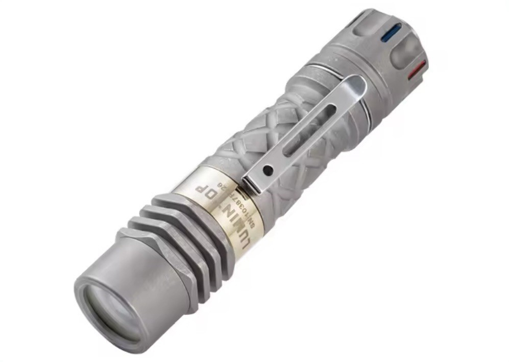 Lumintop Antman in Stonewashed Titanium LEP Flashlight Torch