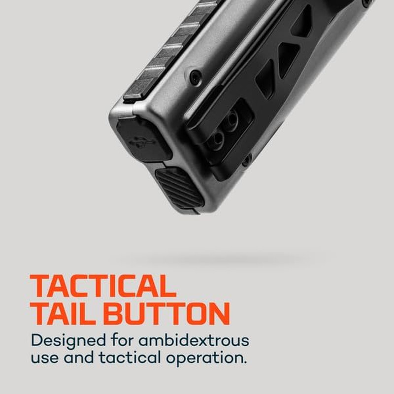 NEBO Edge 2K Pocket Light | 2000 Lumens, 5 Light Modes, Tactical LED Flashlight