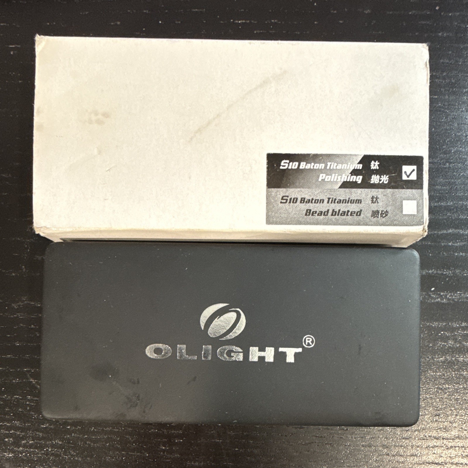 Olight S10 Baton Titanium limited edition
