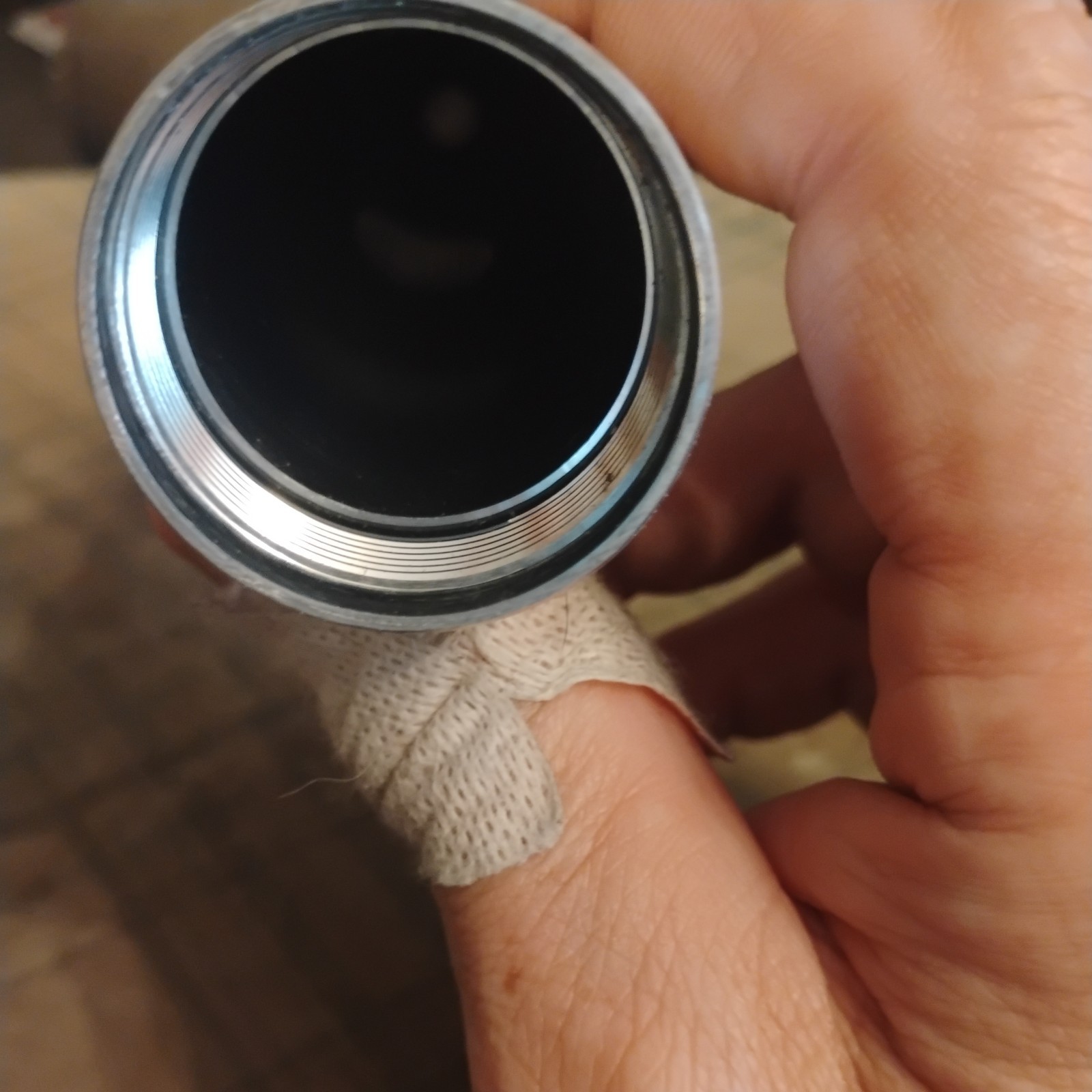 Vintage MAG-LITE Large 4D Cell MAGLITE 15” Black Flashlight Made In USA w LED