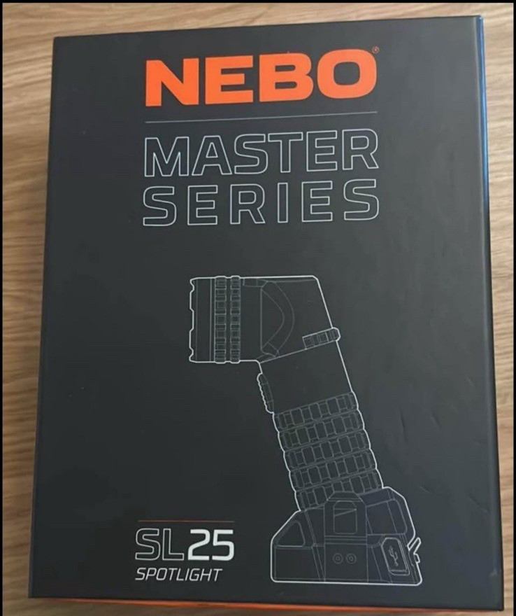 NEBO Master Series SL25 Rechargeable Spotlight & Floodlight | 600 Lumens,…