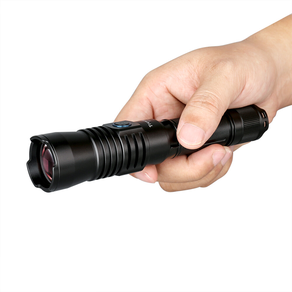 TrustFire T30R Tactical 1100Meter White Light LEP Flashlight LEP Torch 460LM US
