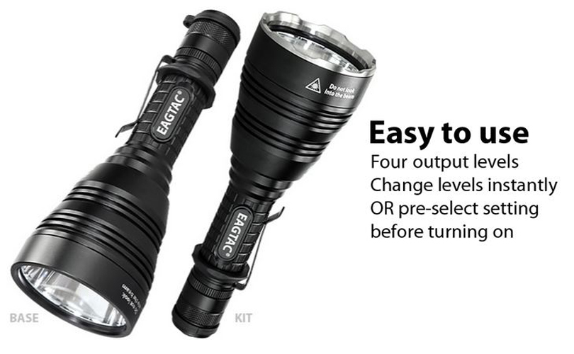 Eagletac M30LC2 Flashlight Kit Model 1150 Lumens XP-L Hi LED