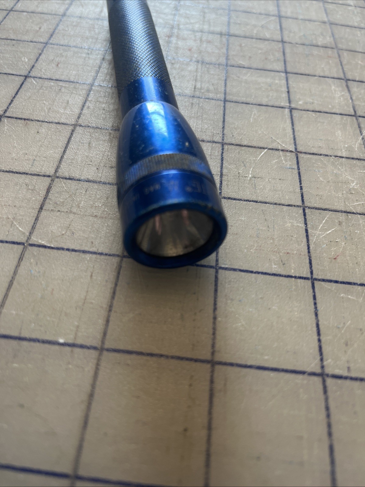 Vintage Original Mini Maglite Flashlight AA Blue 6″ Mag Instruments California