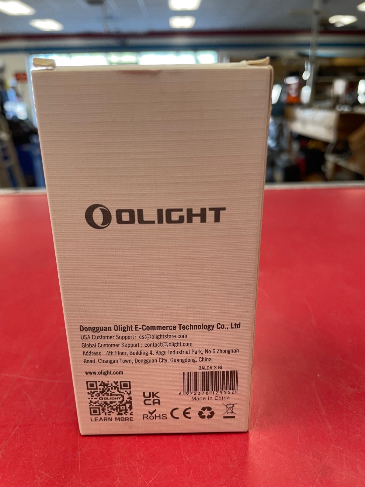 Olight Baldr S BL 800 Lumens Rail Mounted Weapon Light, w/Blue Laser