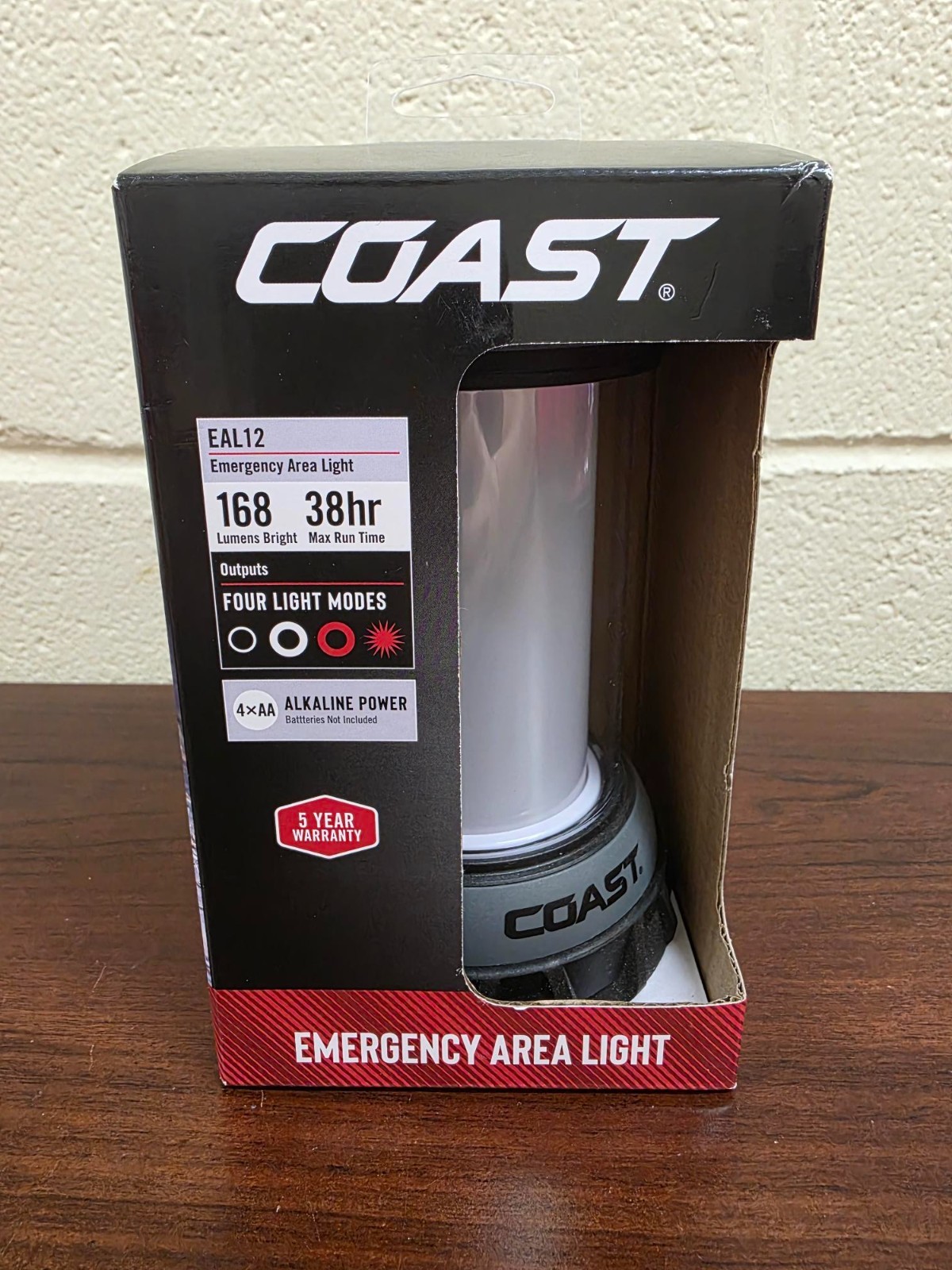 Coast LED Emergency Area Light 168 Lumens EAL12