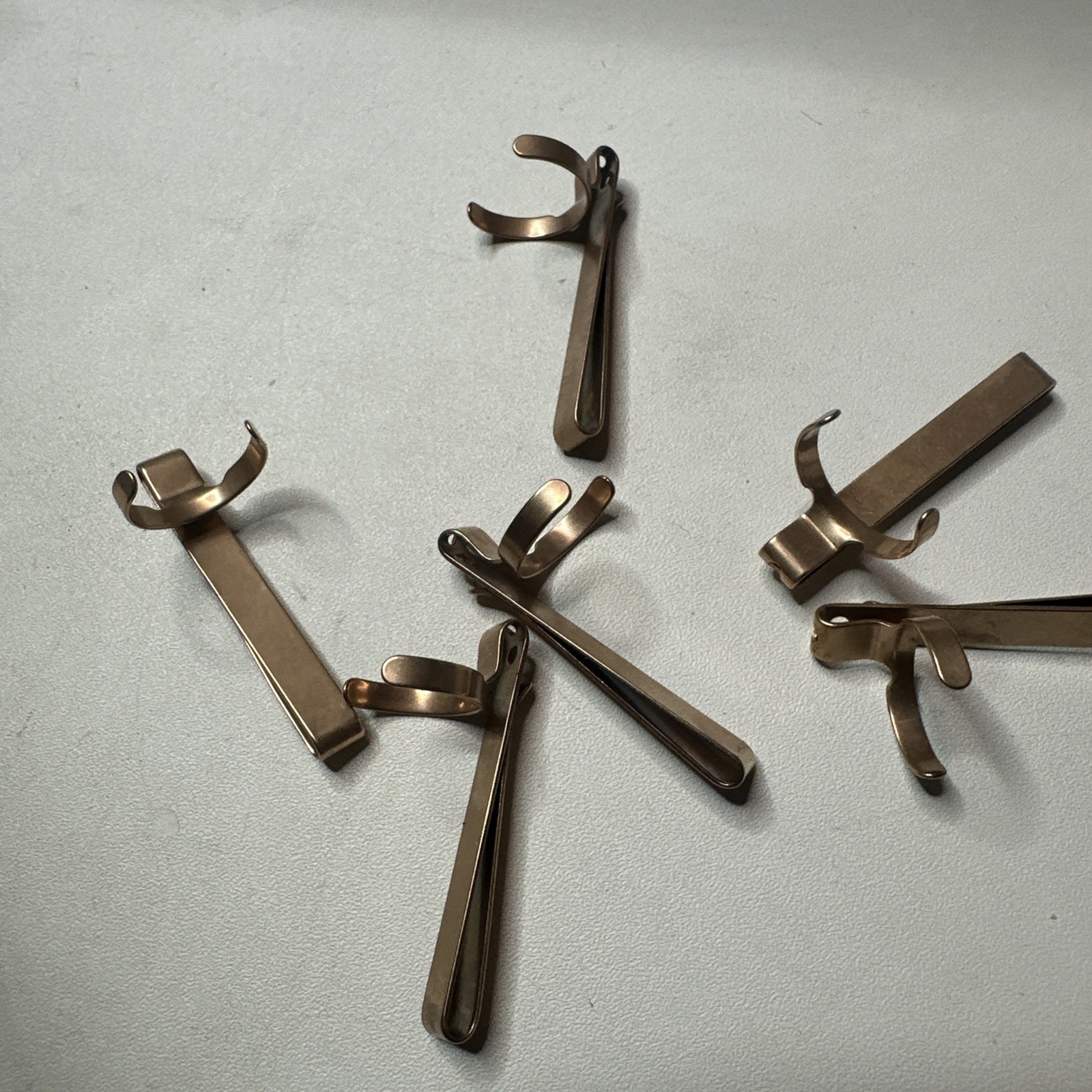 Olight POCKET CLIP for Warrior Mini Eternal & S2R Baton II Copper (Pack of 7)