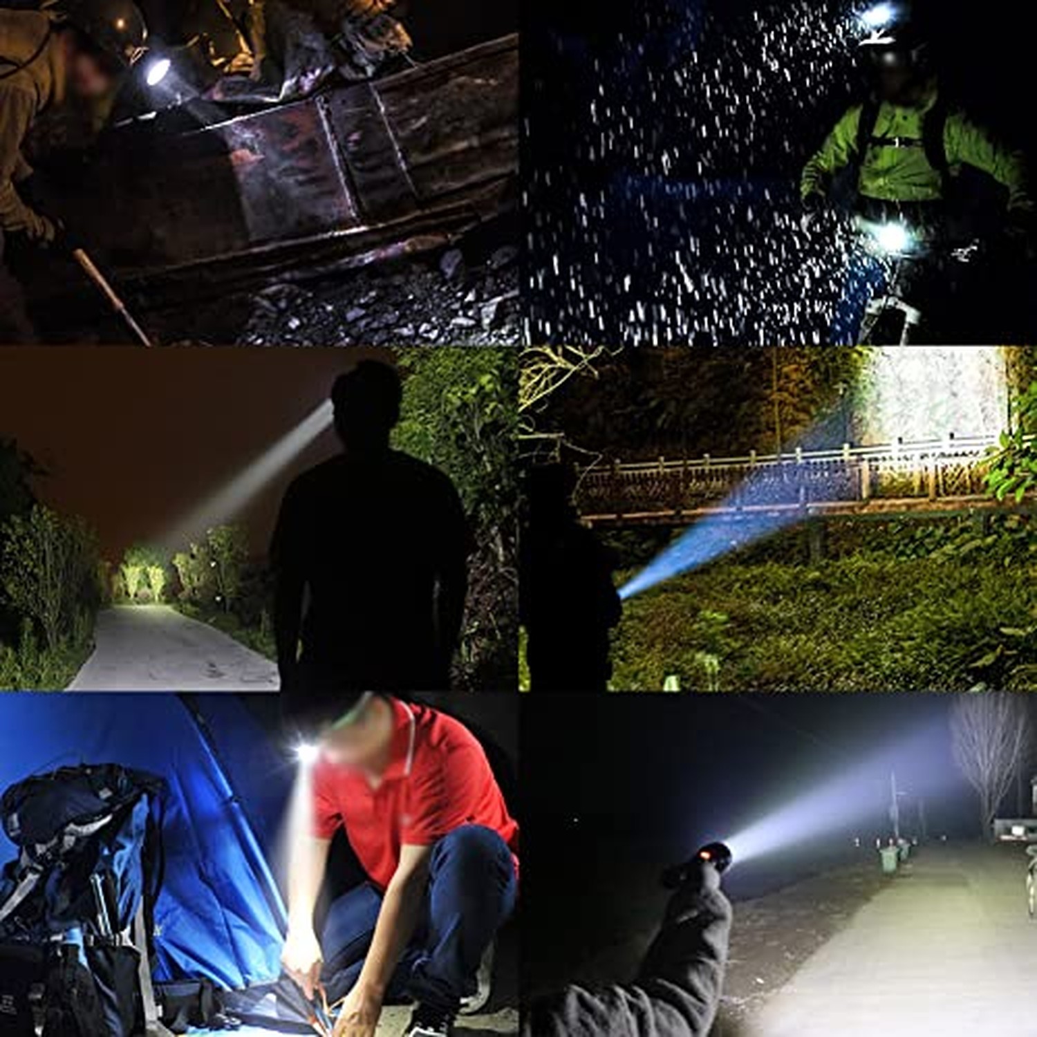 AC/DC 6-30V E10 Upgrade LED Flashlight Bulb, 3W 6V 9V 12V 18V 19.2V 24V LED C…