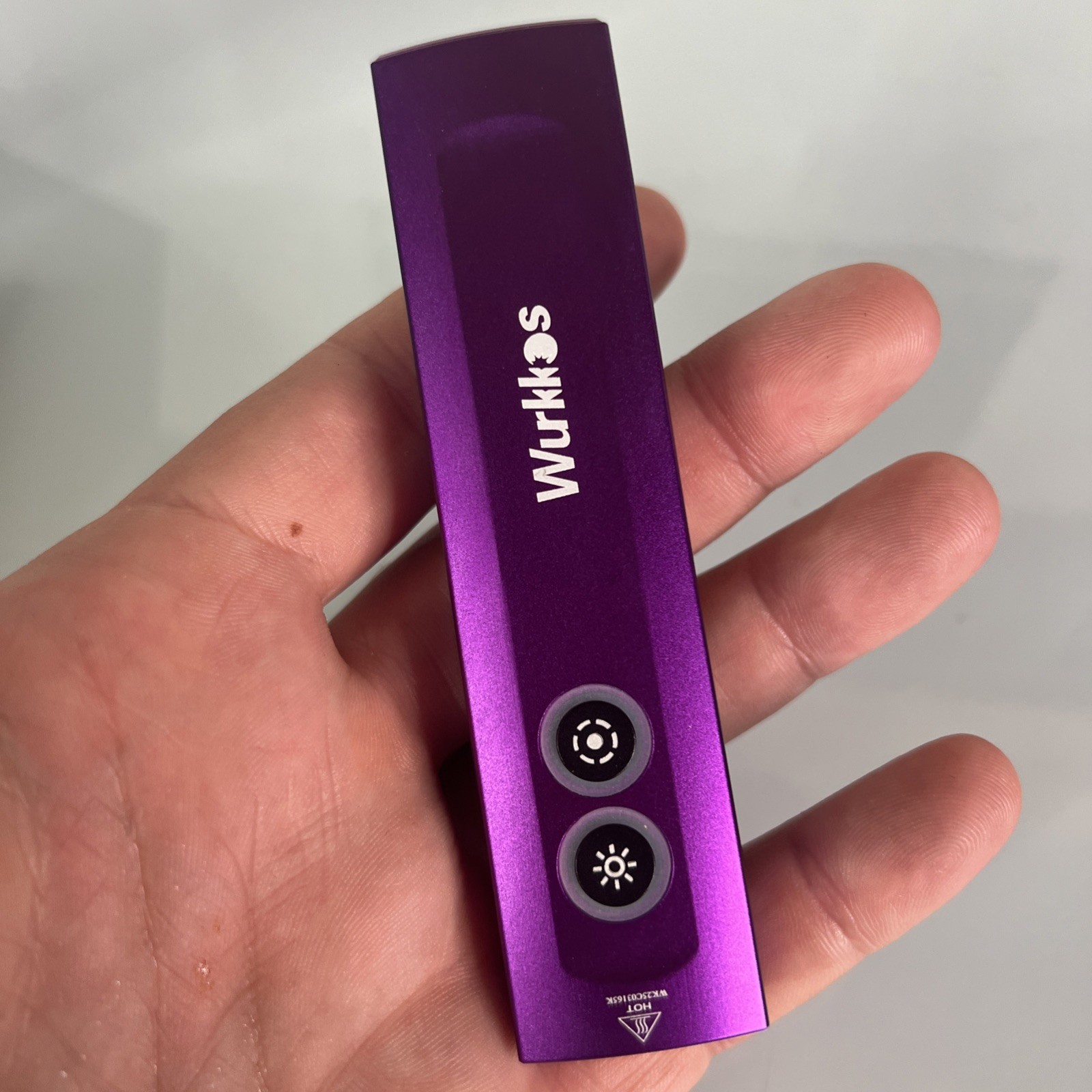 Wurkkos HD01 UV Flashlight, Rechargeable EDC Flashlight, Led Flashlight with 365