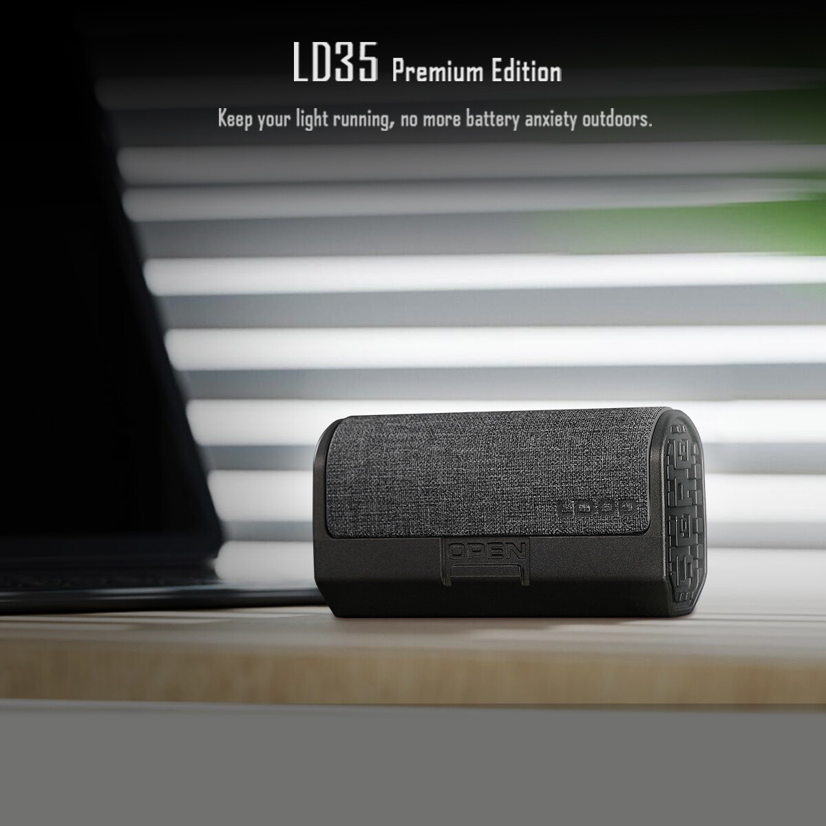 IMALENT LD35 Premium Edition Flashlight Portable Wireless Charger 1200 Lumen