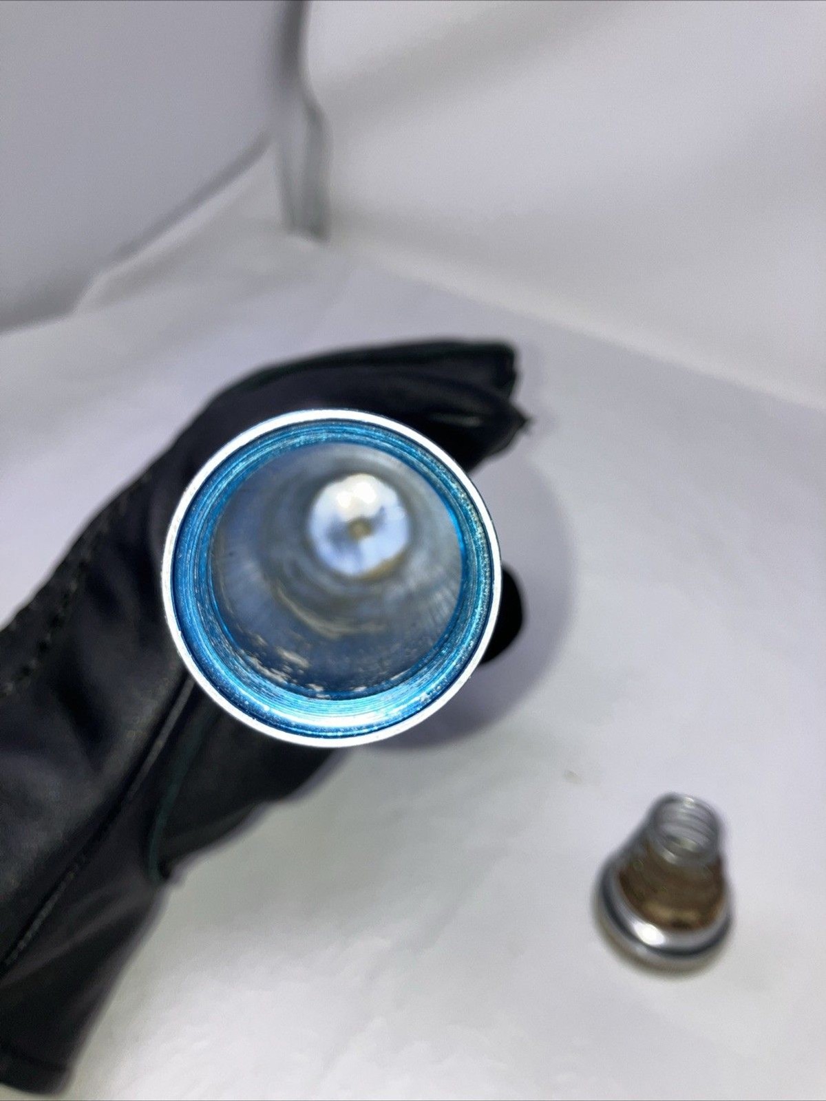 Vintage Vari-Beam Flashlight Mag Industries – Blue w Chrome USA 12-1/2” 3 D