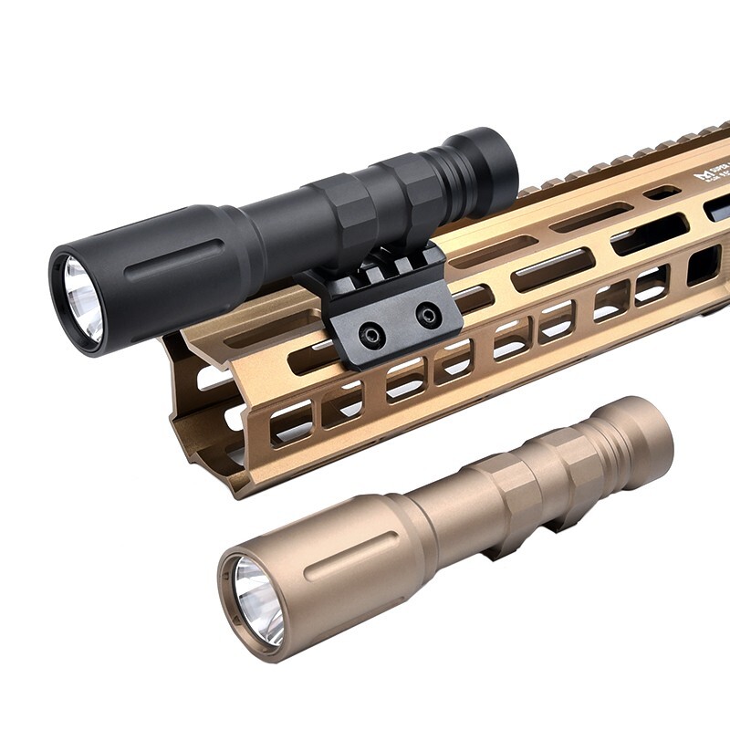Tactical Metal PLHV2 Flashlight LED1000 Lumen Weapon Light Fit 20mm Rail Airsoft