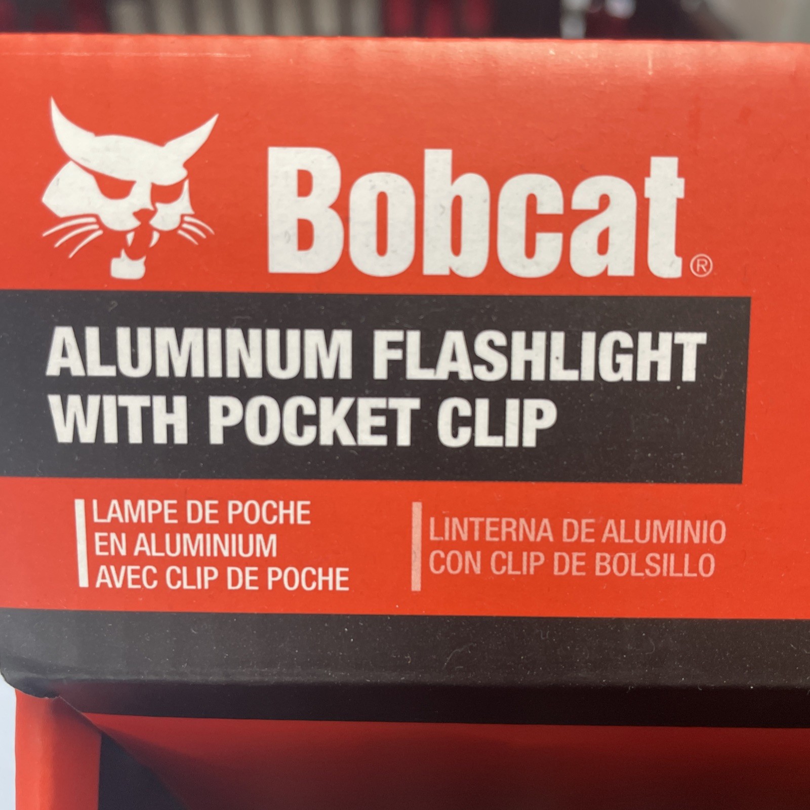 Bobcat 150 Lumen Flashlights w/ Pocket Clip. (Batteries included) New