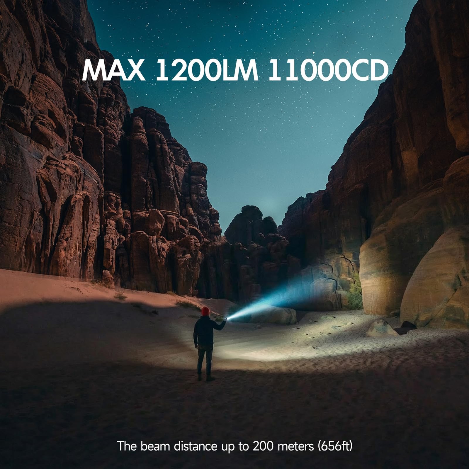 Rifle Light M Lock Flashlight 1200 Lumens IP65 Waterproof LED Rail Mounted Ar…