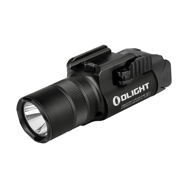 Olight Baldr Pro R Rechargeable Light, LED/Green Laser, 1350 Lumens