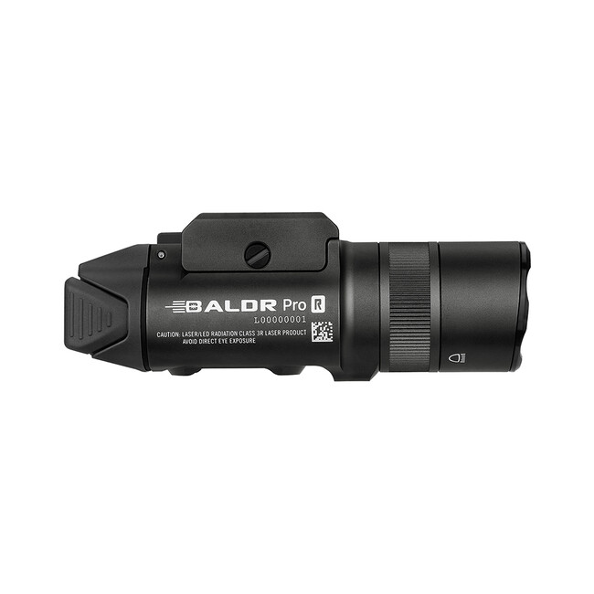 Olight Baldr Pro R Rechargeable Light, LED/Green Laser, 1350 Lumens