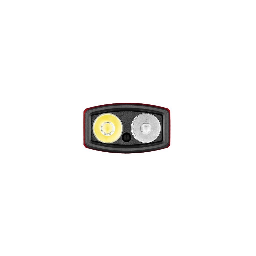 Olight Arkfeld Pro Red CW Flat EDC Flashlight, LED Light/Green Beam/UV, 1300 L